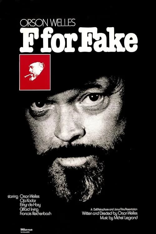 F for Fake film posteri