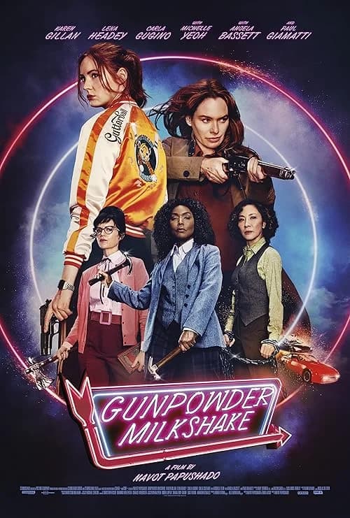 Gunpowder Milkshake film posteri