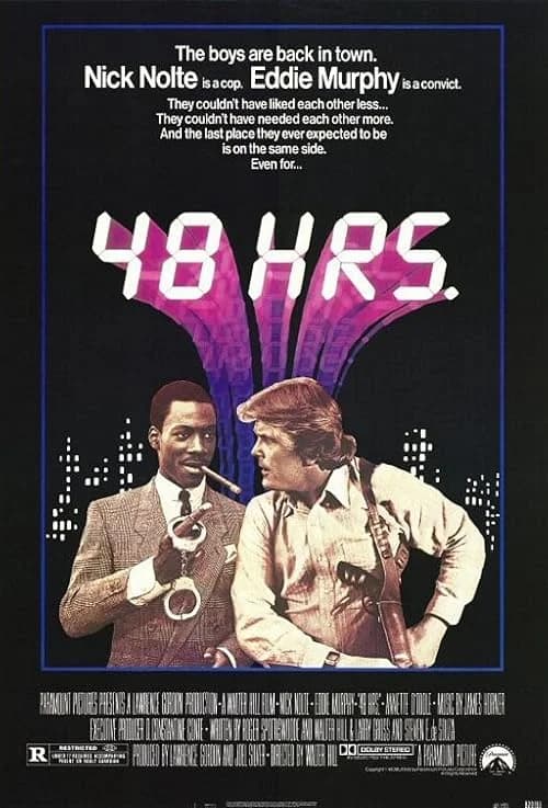 48 Hrs. film posteri