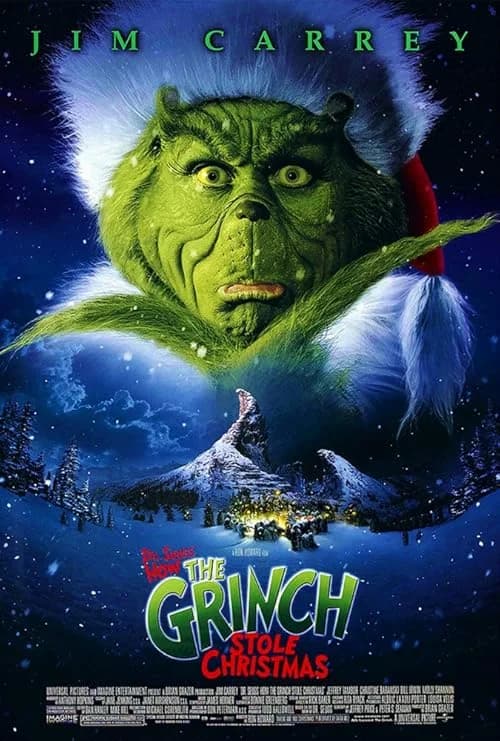 How the Grinch Stole Christmas film posteri